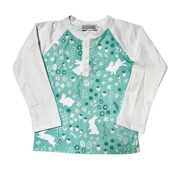 NWT Eliza Cate Bunny Hop Henley Size 5T - Picture 1 of 8